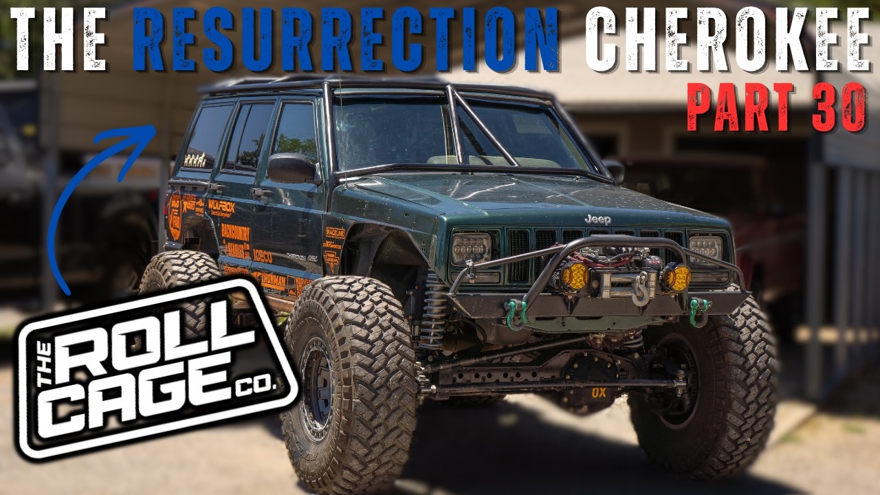 Installing A Roll Cage Onto My One Ton Jeep Cherokee XJ!