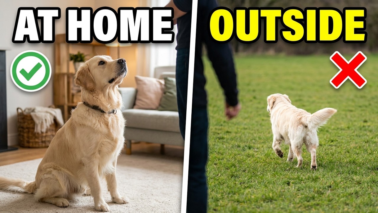 Why Your Dog Won't Listen in Public (And How to Fix It)