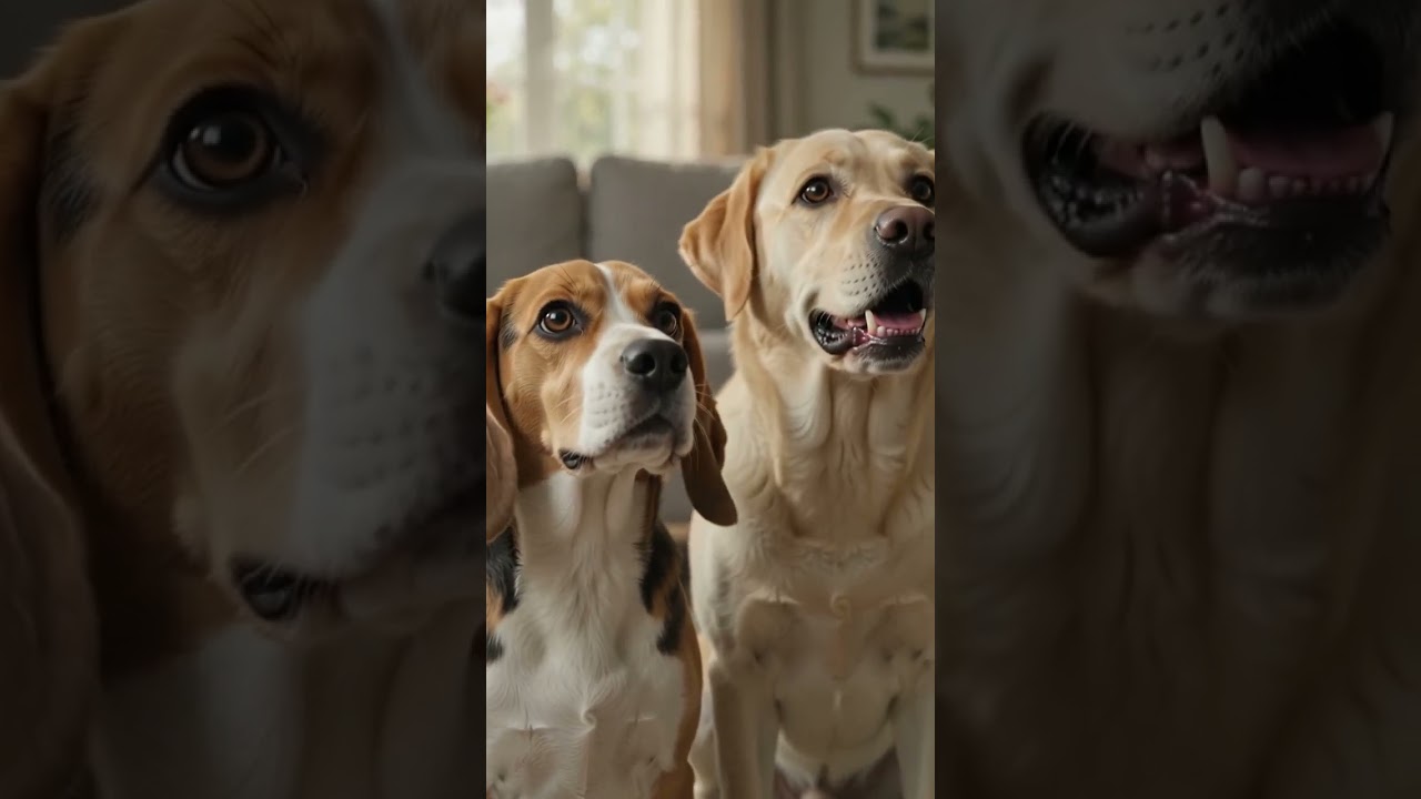 Ye kaisa companion mil gaya😥😥 #dogshorts​ #shorts​ #funnydogs​ #dog​ #beagle #dogfashion #trending