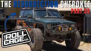 Installing A Roll Cage Onto My One Ton Jeep Cherokee XJ!